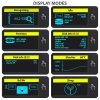 AXAGON EEM2-SD2 Obudowa zewnętrzna aluminiowa bezśrubowa USB-A/C 3.2 Gen2 M.2 NVMe/SATA display LCD