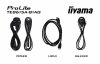 IIYAMA Monitor 86 cali TE8615A-B1AG IPS,4K,40pkt,550cd,DeepContrast-IR+,    HDMI x2,DP,USB-C, 2 x 20W, OPS Slot x1, 5xUSB, 2xRJ4