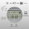 Qoltec Solarny regulator ładowania MPPT z czujnikiem temperatury 30A |  12V/24V | LCD | 2xUSB | Bluetooth | APP | GEL | LiFePO4