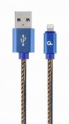 Kabel USB 2.0/iPhone lightning 8 pin Gembird CC-USB2J-AMLM-1M-BL