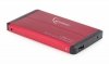 Obudowa zewnętrzna Gembird EE2-U3S-2-R na dysk 2.5 SATA HDD USB 3.0 (czerwona)