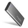 Obudowa zewnętrzna Axagon do dysk&oacute;w M.2 NVMe &amp; SATA SSD / USB-C 3.2 G2, 30-80mm szara