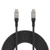 Kabel USB 4 typu C Power Delivery (PD) do ładowania i transmisji danych 1.5 m czarny Gembird