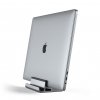 Satechi Dual Vertical Laptop Stand - aluminowa podstawka na laptopa oraz iPada (space gray)