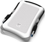Dysk zewnętrzny Silicon Power ARMOR A30 1TB 2,5 5400 USB 3.0 WHITE / PANCERNY / wstrząsoodporny