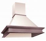 Okap przyścienny rustykalny AKPO WK-4 RUSTICA 60 Ecru (600mm; kolor kremowy)