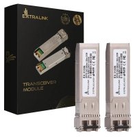 Extralink Moduł SFP28 25G 2-Pak 25Gbps, LC/UPC Duplex, 850nm, 100m, multi mode, DOM 