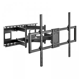 Uchwyt do TV ścienny ekonomiczny Maclean, max VESA900x600, 60-120, 120kg, czarny, MC-482