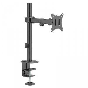 Uchwyt biurkowy do monitora LCD Maclean MC-572N pojedyncze ramię, VESA 75x75 oraz 100x100, 17-32, 9kg