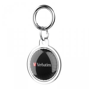Lokalizator Verbatim My Finder Coin MYFC-02B Bluetooth NFC do Apple dwupak biały/czarny