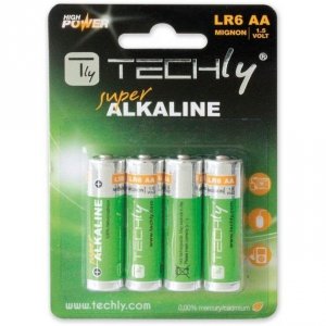 Baterie alkaliczne Techly 1,5V AA LR6 4szt.