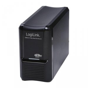 Obudowa USB3.0 2xHDD 3.5 RAID, SATA 3 LogiLink