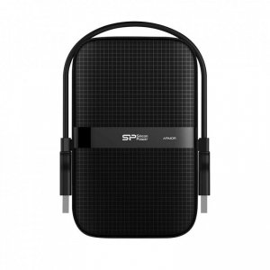 Dysk zewnętrzny Silicon Power ARMOR A60 2TB 2,5 USB 3.0 BLACK PANCERNY