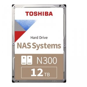 Dysk Toshiba N300 HDWG51CEZSTA 12TB 3,5 7200 512MB SATA III NAS RETAIL