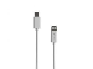 Kabel Natec Prati iPhone / Lightning -> USB-C 1m MFI Biały