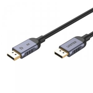 Kabel DisplayPort 1.4 Unitek C1628GY01-1.5M, 8K@60Hz, 4K@240Hz, 1,5m