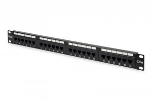 Patch panel DIGITUS 19 24x RJ45 UTP kat. 5e 1U