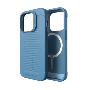 Gear4 Havana Snap - obudowa ochronna do iPhone 14 Pro Max kompatybilna z MagSafe (blue)