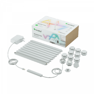 Nanoleaf Lines 60 degrees Starter Kit - listwy świetlne 60 stopni (9 sztuk, 1 kontroler)