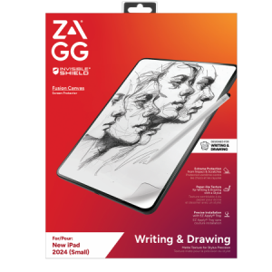 ZAGG InvisibleShield Fusion Canvas - antybakteryjna folia ochronna imitująca papier do iPad Pro 11 M4 (2024)
