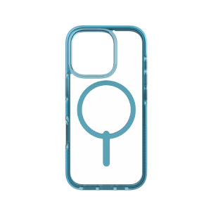 ZAGG Santa Cruz Snap - obudowa ochronna do iPhone 16 Pro kompatybilna z MagSafe (retro blue)