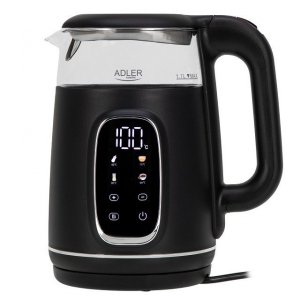 Czajnik elektryczny ADLER AD 1305 czarno-srebrny