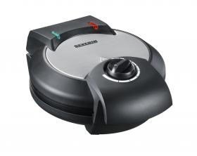 SEVERIN WAFLOWNICA, KSZTAŁT GOFRÓW SERCE, STAL, POWŁOKA ZAPOBIEGA. PRZYWIERANIU, MOC 1300W WA2103