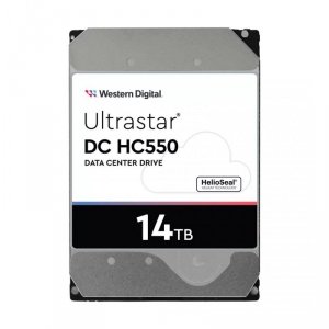 Dysk serwerowy HDD Western Digital Ultrastar DC HC550 WUH721814ALE6L4 (14 TB; 3.5; SATA III)