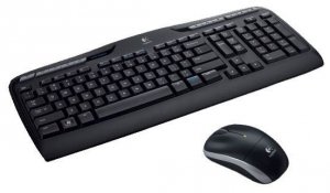Zestaw bezprzewodowa klawiatura + mysz Logitech  920-003999 (membranowa; USB 2.0; kolor czarny; optyczna)