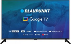 TV 43 Blaupunkt 43UBG6000S 4K Ultra HD LED, GoogleTV, Dolby Atmos, WiFi 2,4-5GHz, BT, czarny