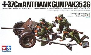 Tamiya Model plastikowy German 37 mm Anti-tank Gun