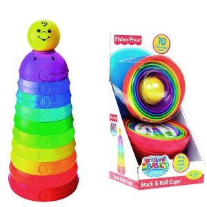 Fisher Price Okrągłe Kubeczki do ustawiania