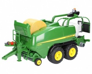 BRUDER Prasa rolująca do słomy John Deere C441R