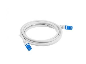 Lanberg Patchcord kat.6a S/FTP CCA 1m szary