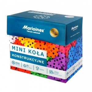 Marioinex Klocki konstrukcyjne Mini Waffle - Koła konstrukcyjne
