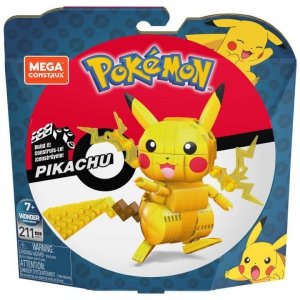 Mega Bloks Klocki Pikachu średni Pokemon do zbudowania GMD31