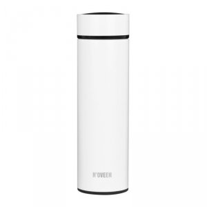 NOVEEN Butelka termiczna LED TB2311 mat 450 ml Biała