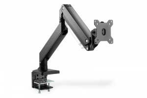 Digitus Ramię biurkowe pojedyncze z zaciskiem, 1xLCD, max. 35, max. obciążenie 15kg, ze sprężyną gazową