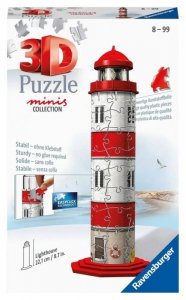 Ravensburger Polska Puzzle 54 elementy 3D Mini Latarnia Morska