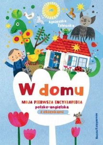 Nasza księgarnia Książeczka W domu. Moja pierwsza encyklopedia polsko-angielska z okienkami