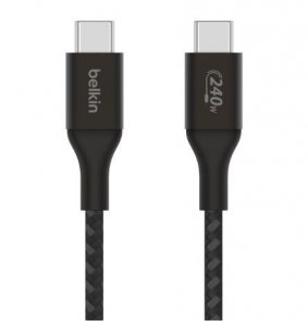 Belkin Kabel BoostCharge USB-C/USB-C 240W 2m czarny