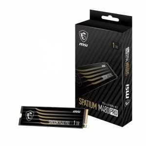 MSI Dysk SSD SPATIUM M480 1TB M.2 PCIe4 7400/6000MB/s