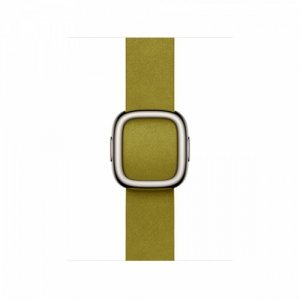 Apple Pasek w kolorze zieleni Chartreuse z klamrą nowoczesną do koperty 42 mm - rozmiar L
