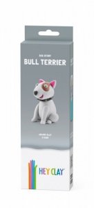 Tm Toys Masa plastyczna Hey Clay Figurka Psy Bulterier