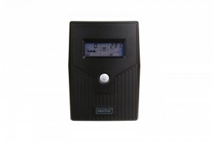 Digitus UPS Line-Ineractive LCD BASIC, 600VA/360W, 1x12V/7Ah, AVR, 2x Schuko CEE 7/3