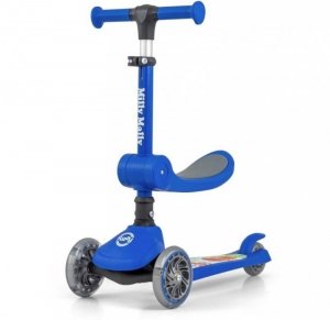 Milly Mally Hulajnoga Scooter Fuzzy Blue