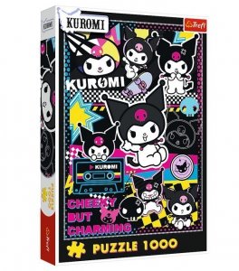 Trefl Puzzle 1000 elementów Kuromi w świecie Hello Kitty