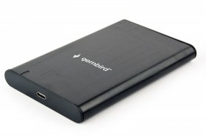 Obudowa zewnętrzna Gembird EE2-U3S-6 na dysk HDD SATA 2.5 USB-C (czarna)