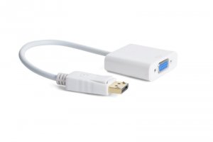 Adapter Display Port do VGA Gembird (biały)