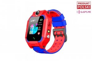 Smartwatch dla dzieci GoGPS K24 (czerwony)